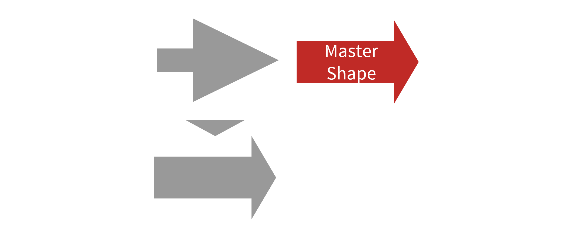 Align Block Arrow